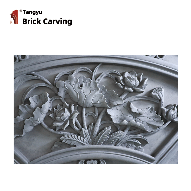 Lotus leaf outdoor relief Lotus leaf outdoor relief