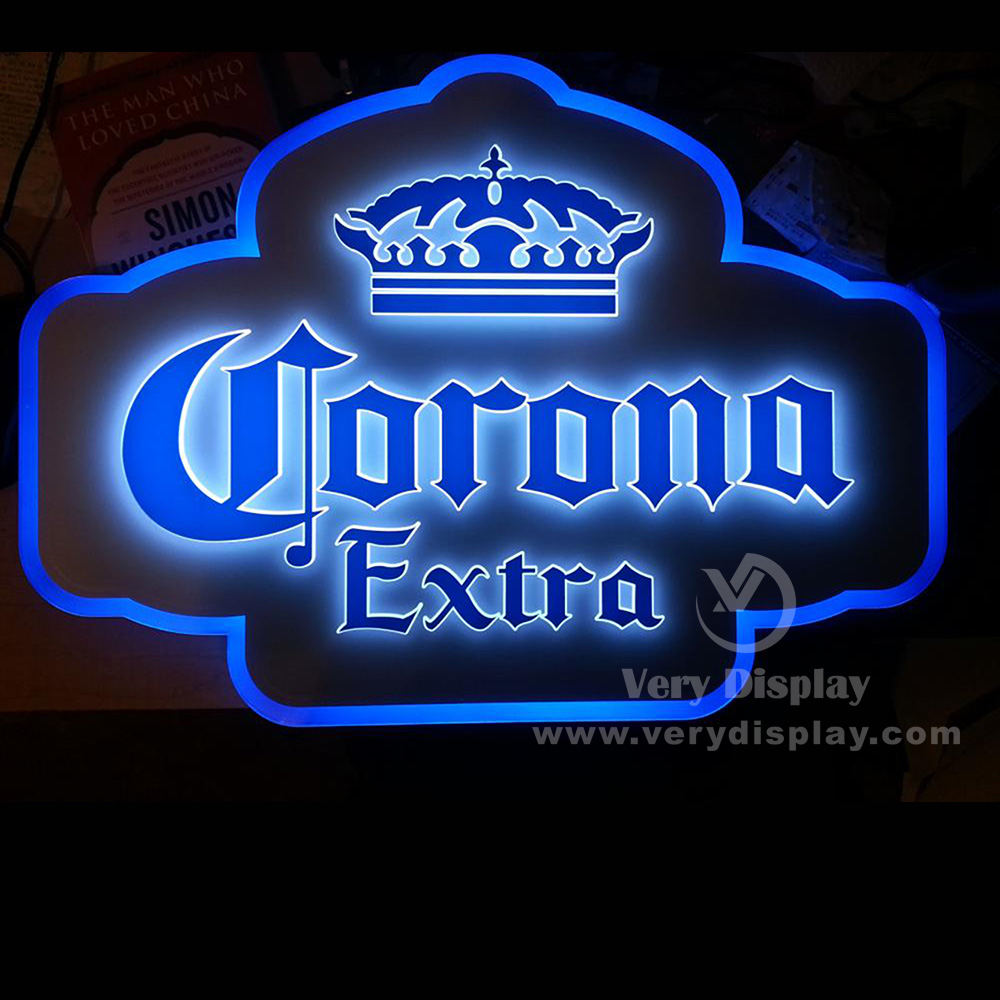 Corona 3d Led Sign