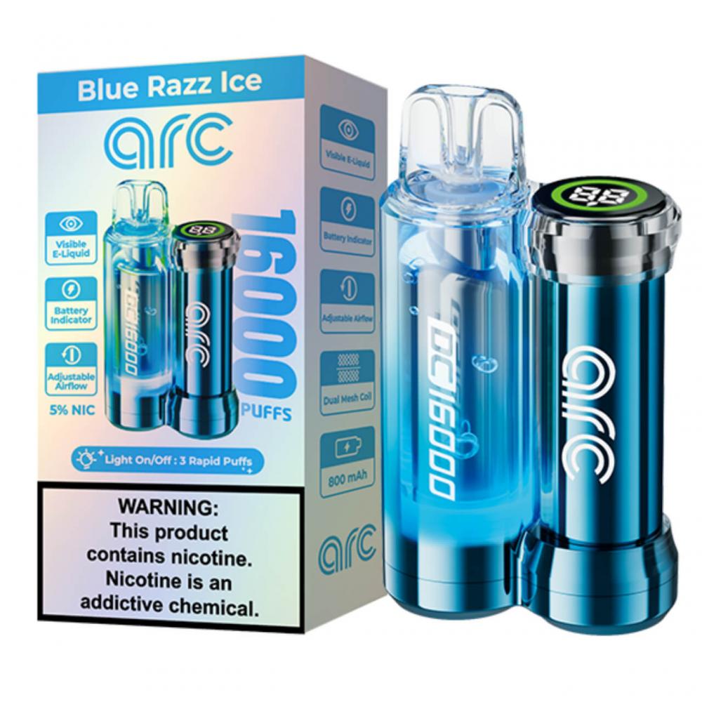 Arc Dc16000 Puff Disposable Blue Razz Ice 71173