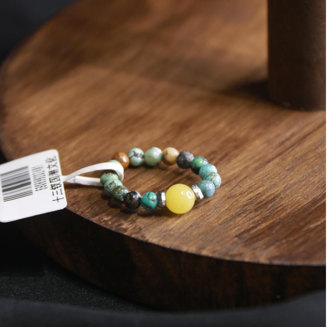 beaded ring beaded ring