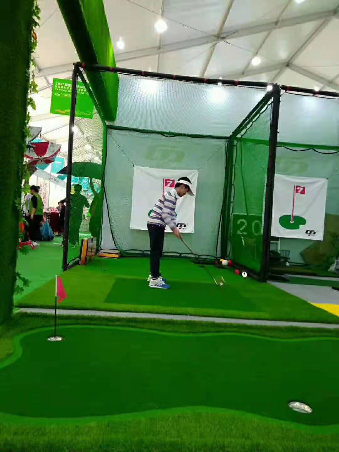 golf putting green and swing cage 3M golf putting green and swing cage 3M
