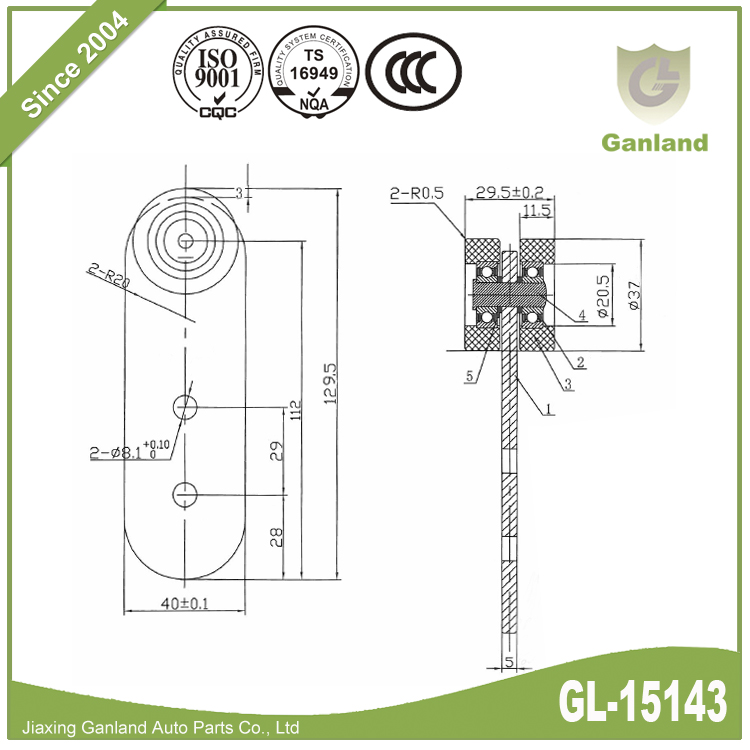 ROLLERS 15143-5 ROLLERS 15143-5