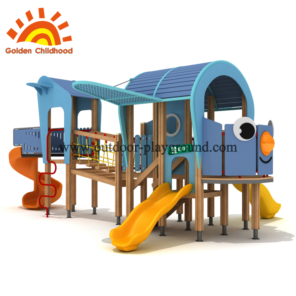 Castle playhouse outdoor playground