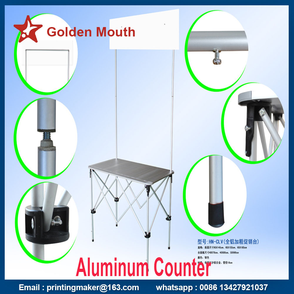 aluminum counter