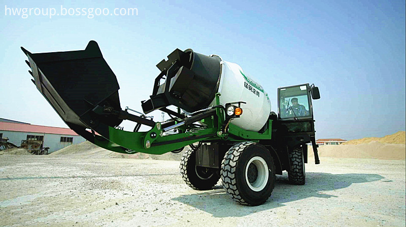 Betonmischer concrete mixer