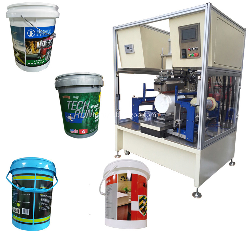 Heat Transfer Printing Machine For Plastic Pails