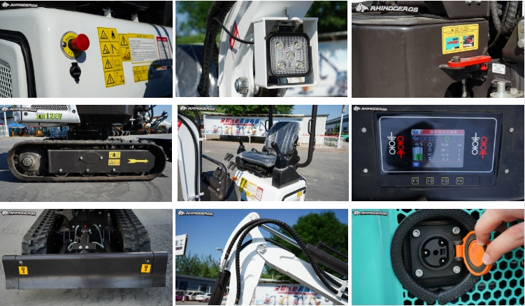 1.2T electric mini excavator 1.2T electric mini excavator