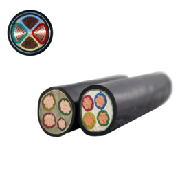 Radiation XLPO insulated control cable