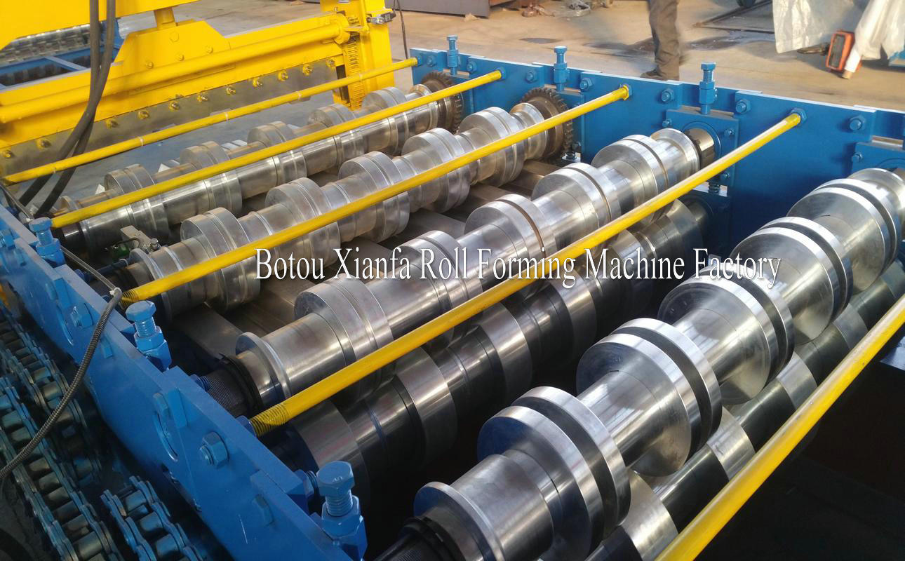 настил машины floor decking machine