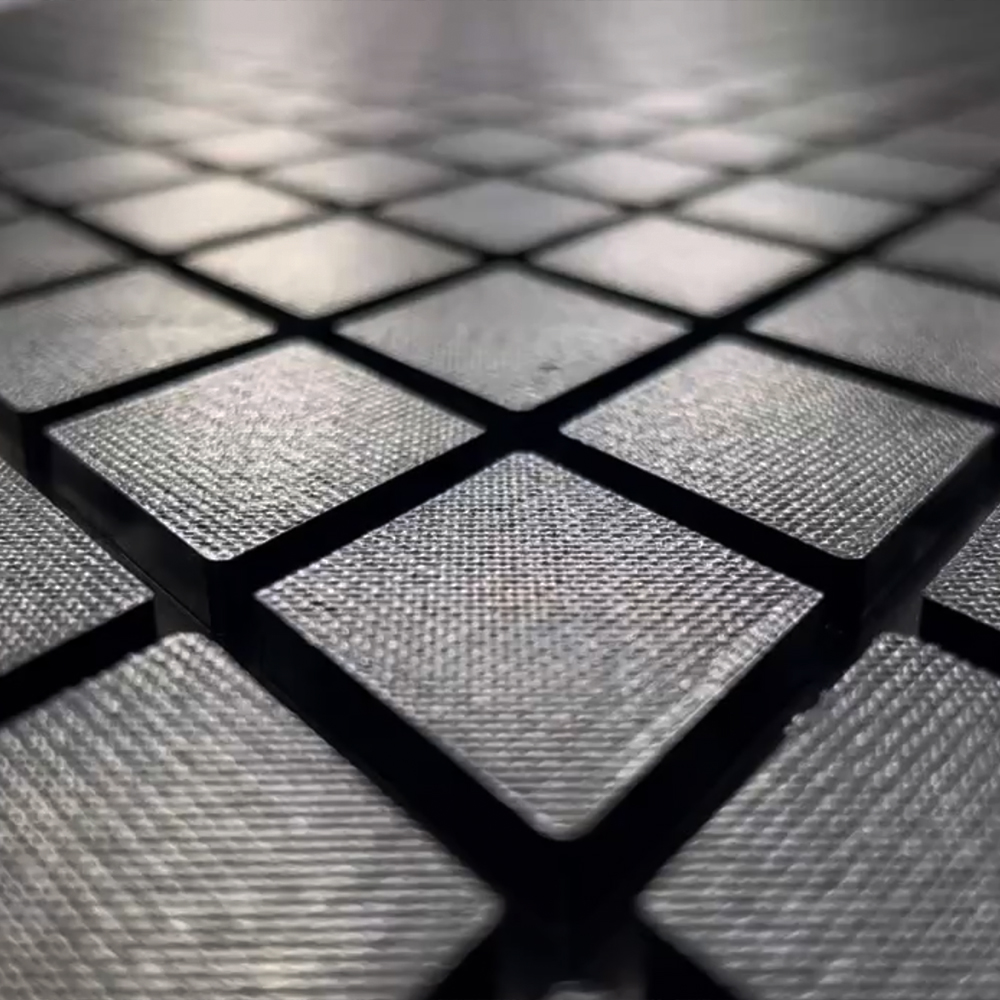 Mining rhombic rubber sheet Mining rhombic rubber sheet