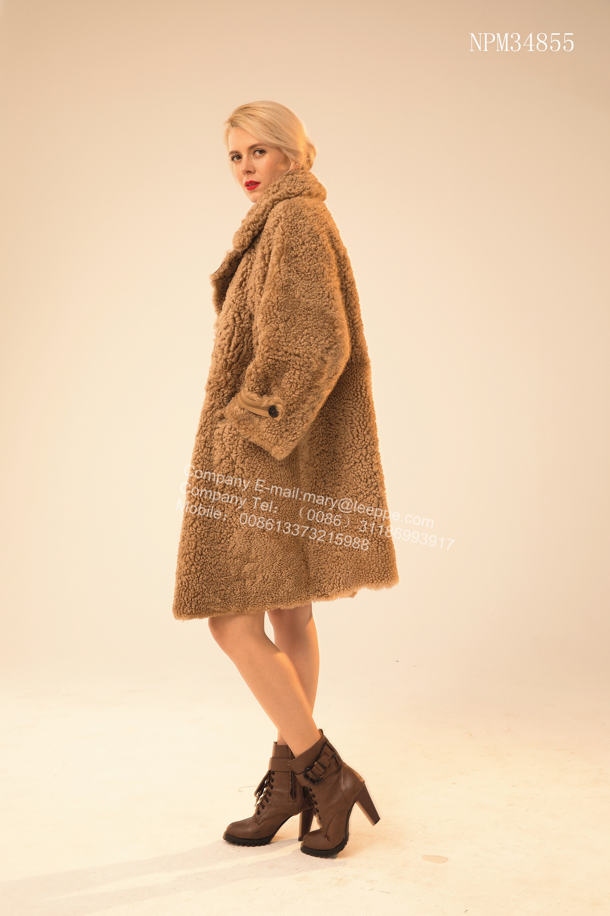 Australian Merino Shearling Fur Outward Coat