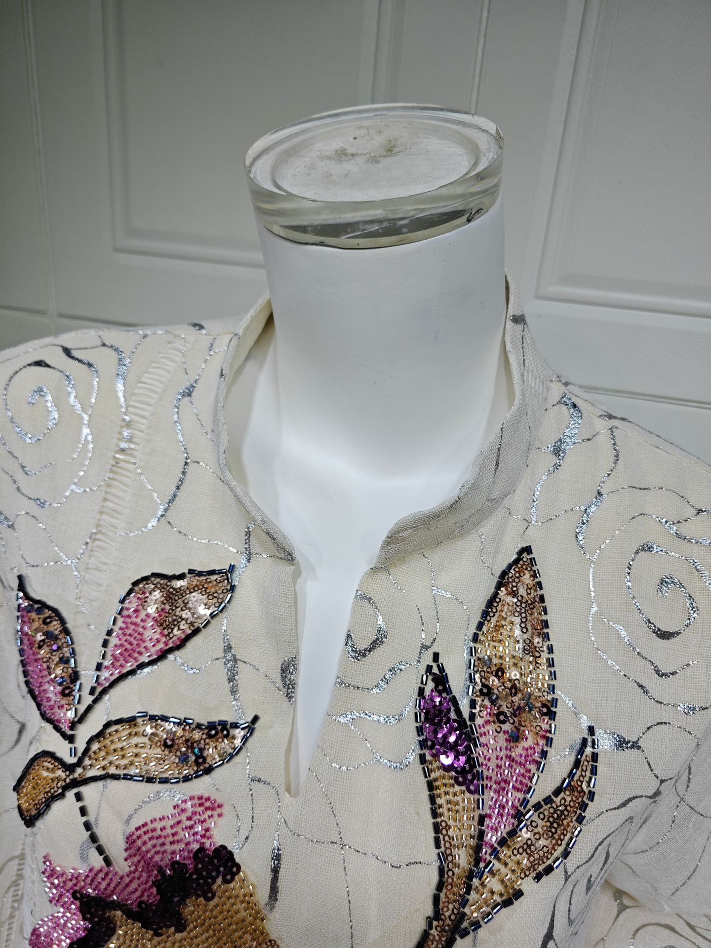 Beaded Abaya Jalabiya Dress AB564 (2) Beaded Abaya Jalabiya Dress AB564 (2)