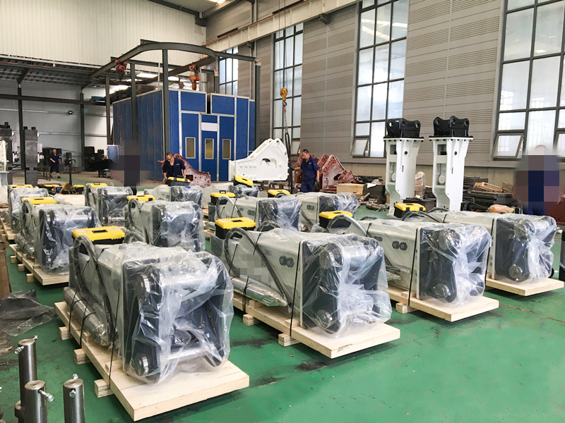 Hydraulic Hammers Packagying Hydraulic Hammers Packagying