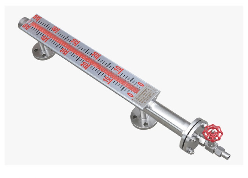Magnetic flap level gauge Magnetic flap level gauge