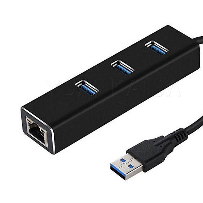 USB 3.0 Hub Gigabit Ethernet Adapter