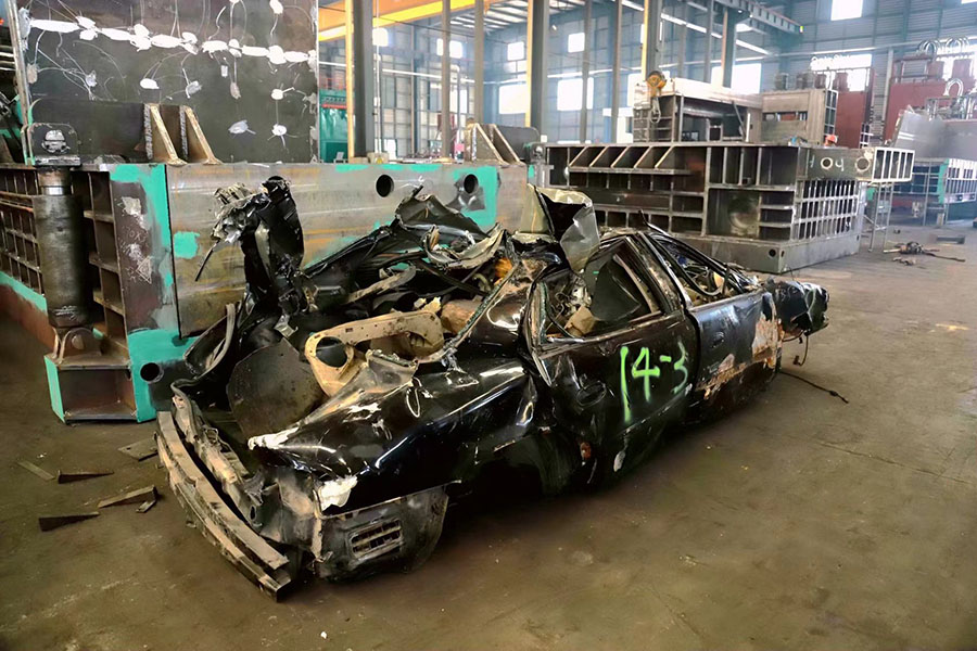 scrap car baler scrap car baler