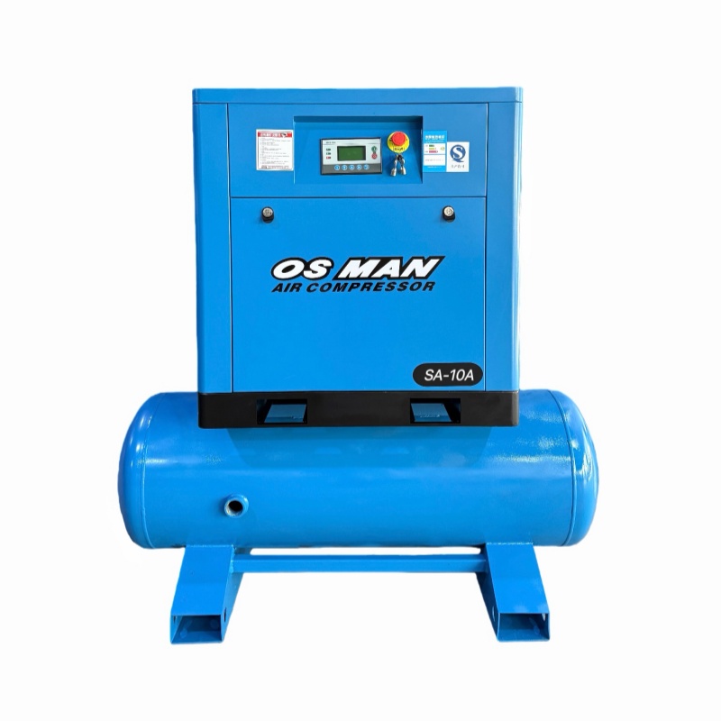 10HP screw air compressor with air tank 10HP screw air compressor with air tank