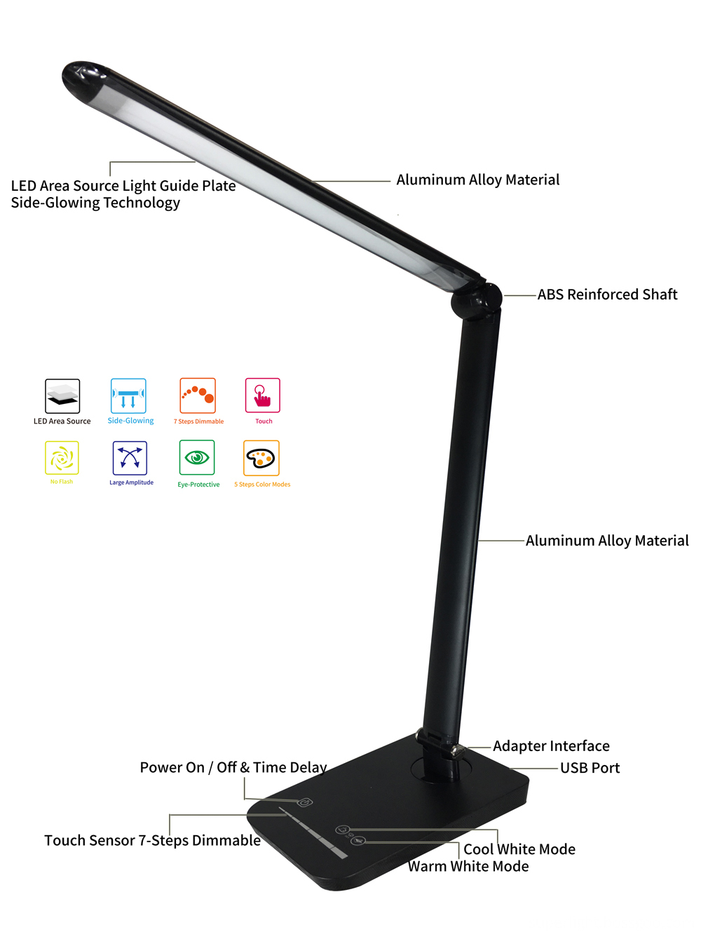 Eye Caring Schreibtischlampe Eye Caring Desk Lamp