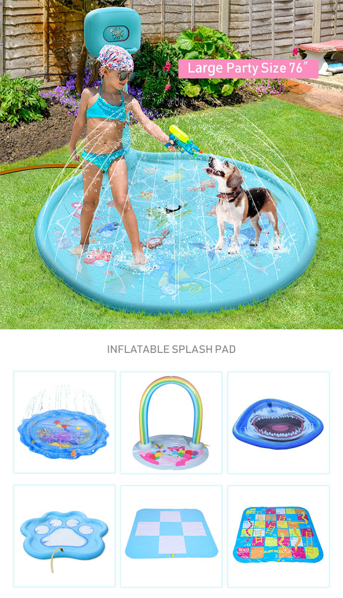 Inflatable Splash Pad