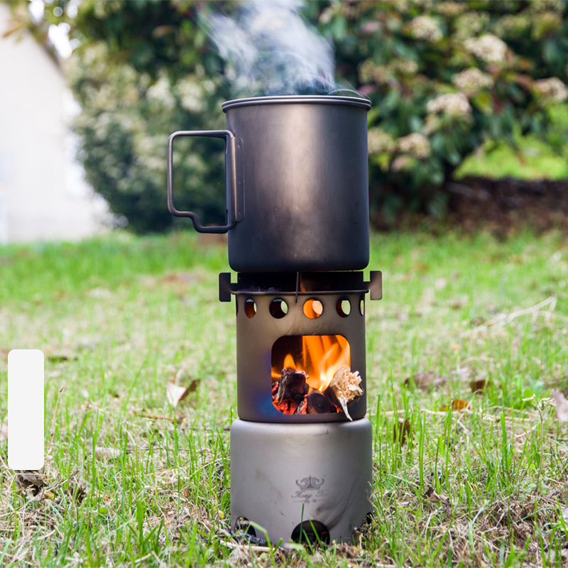 Titanium wood-burning stoves
