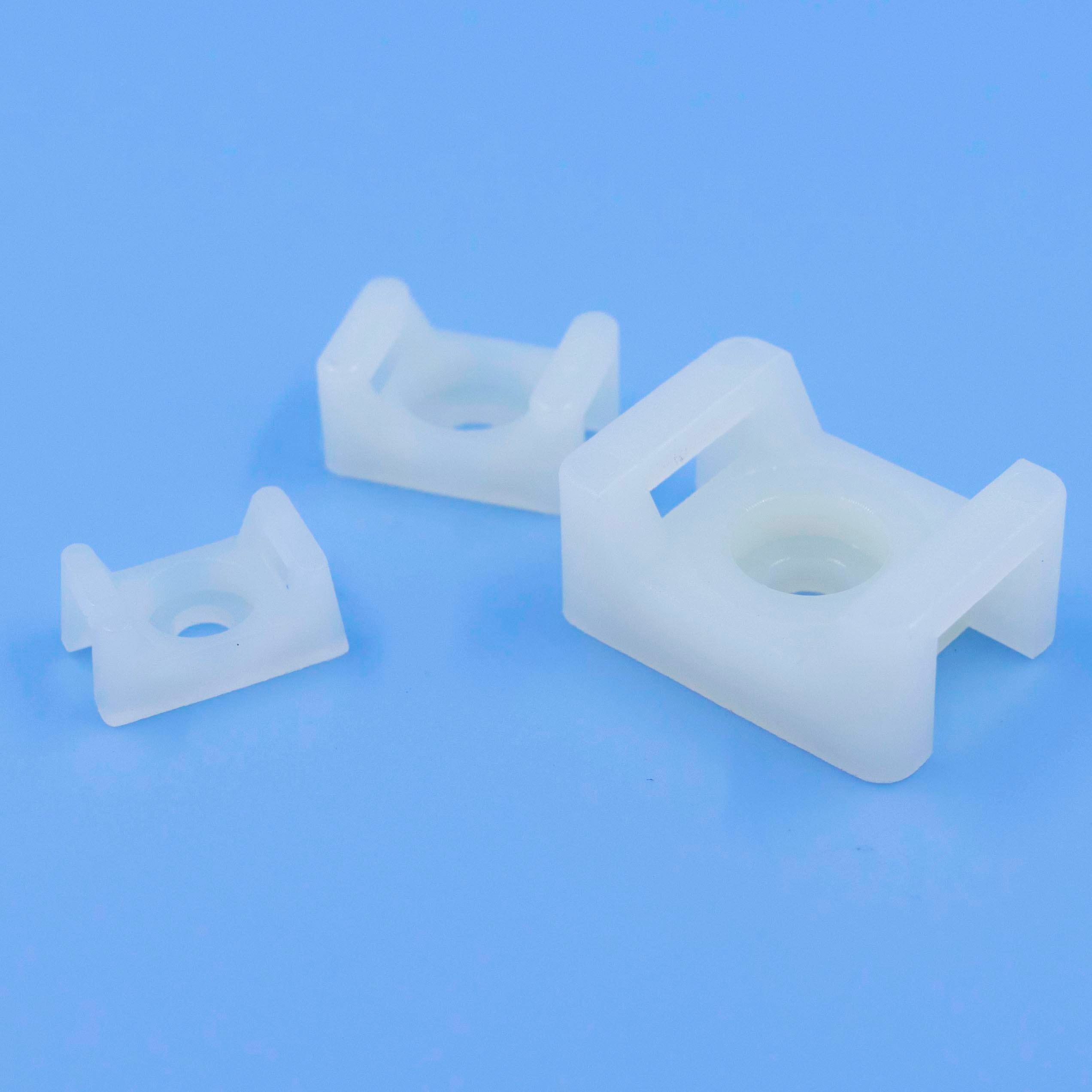 Nylon Plastic Screw Cable Tie Mount Base3 Nylon Plastic Screw Cable Tie Mount Base3