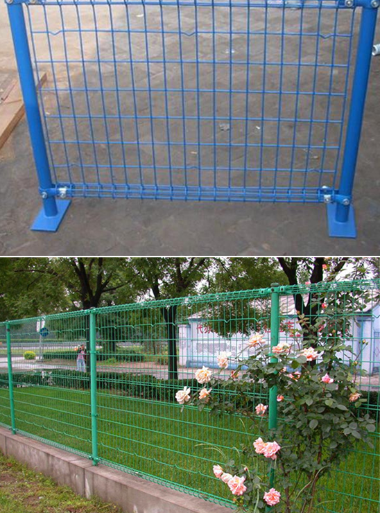 Double circle fence netting