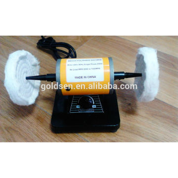 Power Hobby Mini Bench Polisher Buffer Machine Portable Electric