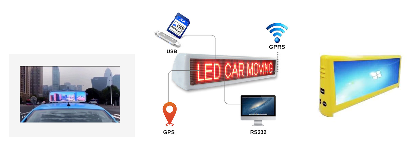 taxi led display