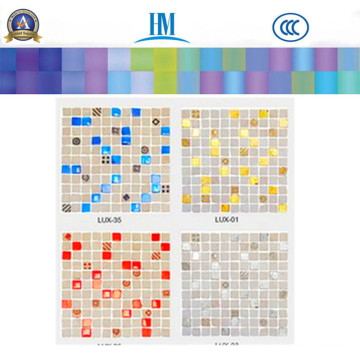 China Pavimento Cor Piscina Tv Parede Mosaico De Vidro Fabricantes