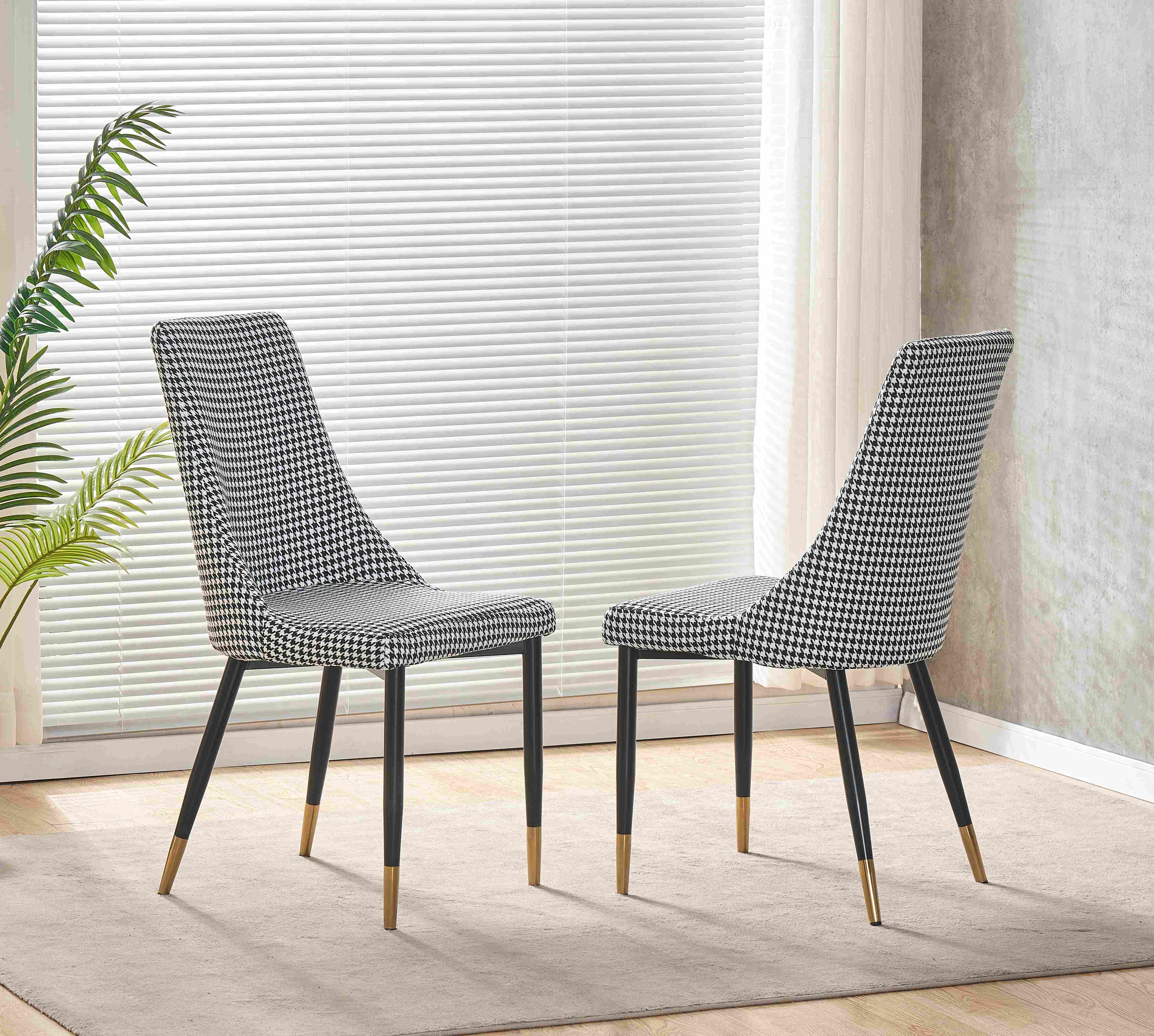 TL-15A003 Houndstooth chair5 TL-15A003 Houndstooth chair5