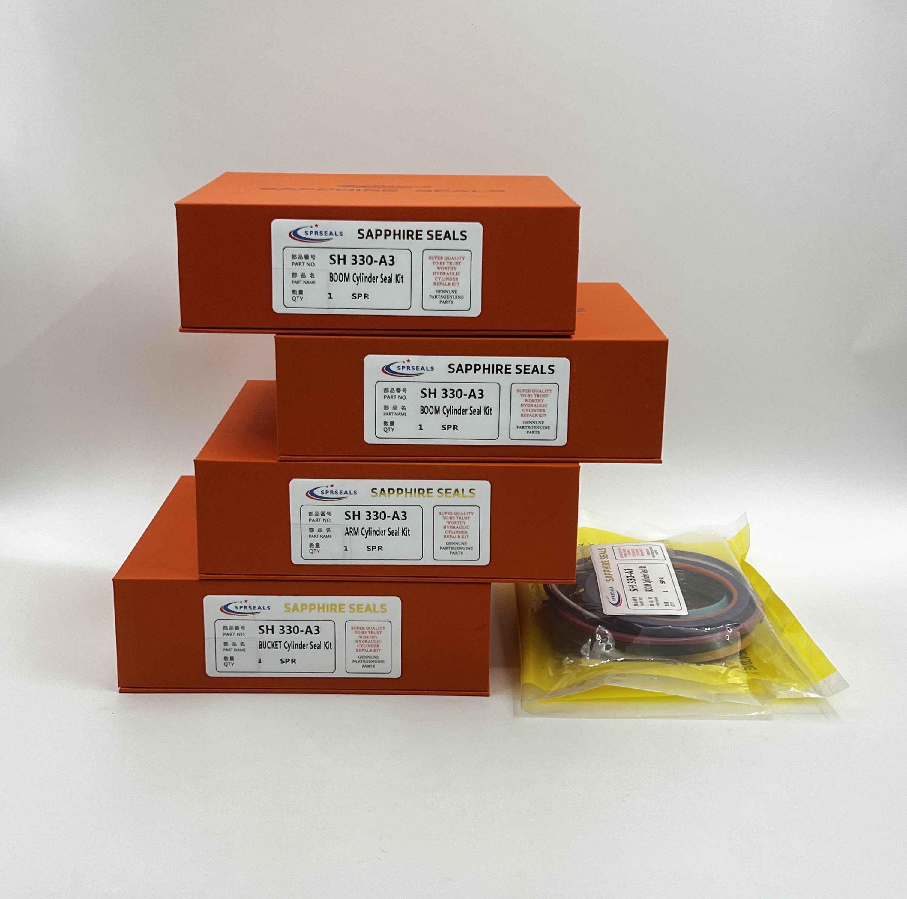 SH330-A3 Hydraulic seal repair kit (1) SH330-A3 Hydraulic seal repair kit (1)