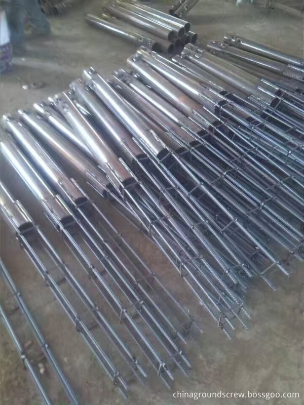 tornillo de tierra de la barra de refuerzo rebar ground screw