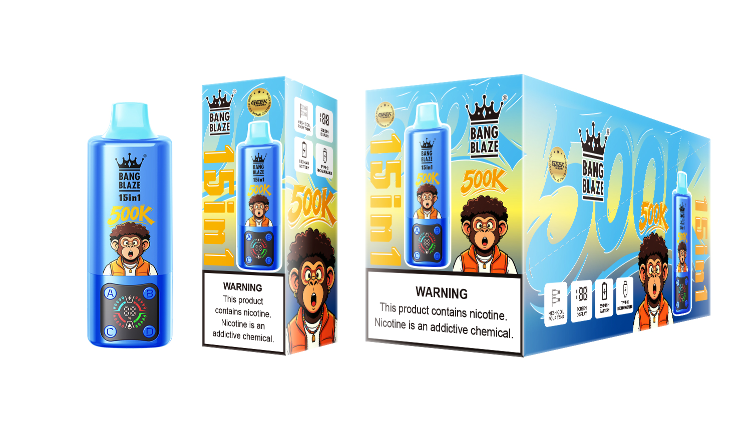 BNAG BLAZE 15in1 500K (3) BNAG BLAZE 15in1 500K (3)