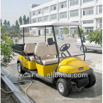 China 4 Sitzer Trojan Batterie Elektrogeratewagen Mit Einem Kleinen Fracht Golf Buggy Auto Hersteller