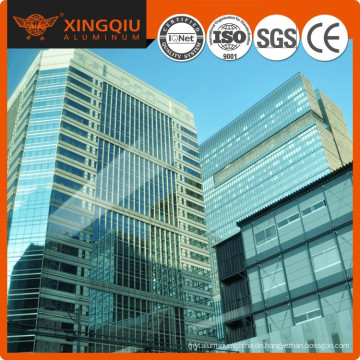 China Lithe Glas Aluminium Vorhangfassade Hersteller