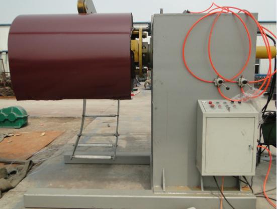 스틸 임시 가드 레일 시스템 롤 성형 기계 Steel Temporary Guardrail Systems Roll Forming Machine