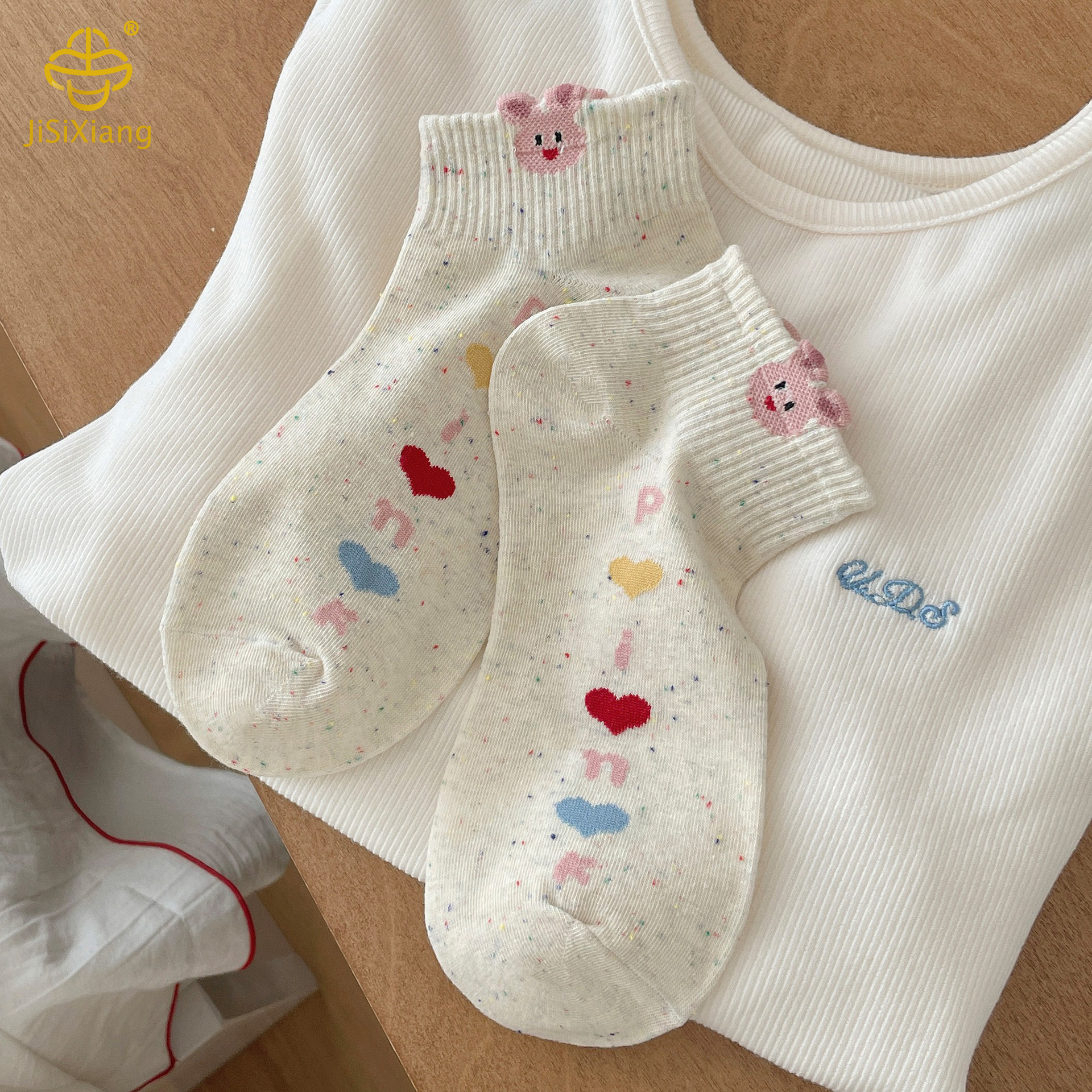 Cartoon love socks Cartoon love socks