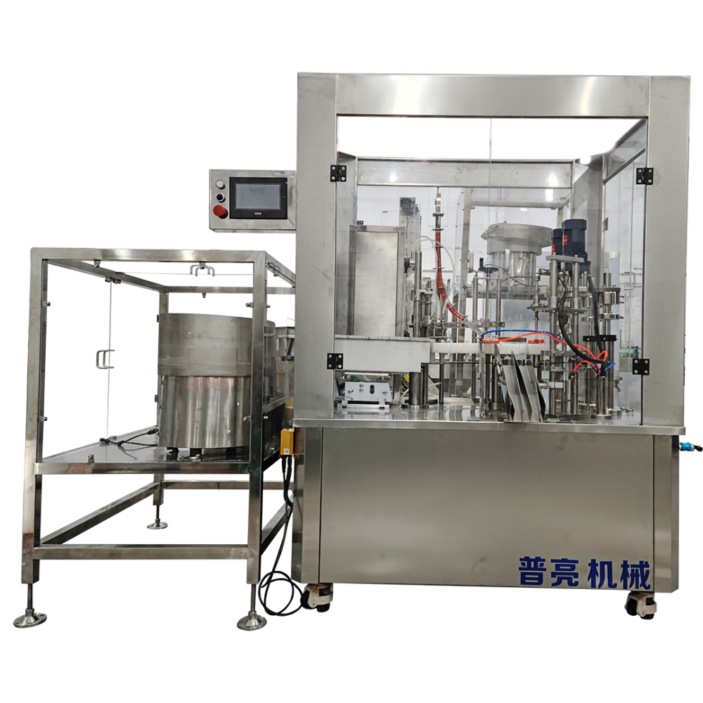 Automatic Test Tube Vial Filling Capping Labeling Machine Automatic Test Tube Vial Filling Capping Labeling Machine