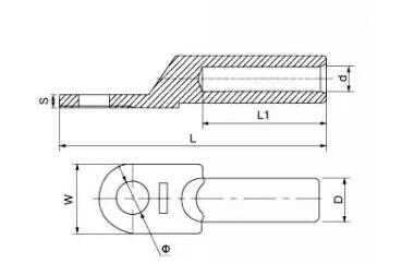 Cu-Al Terminal Lug