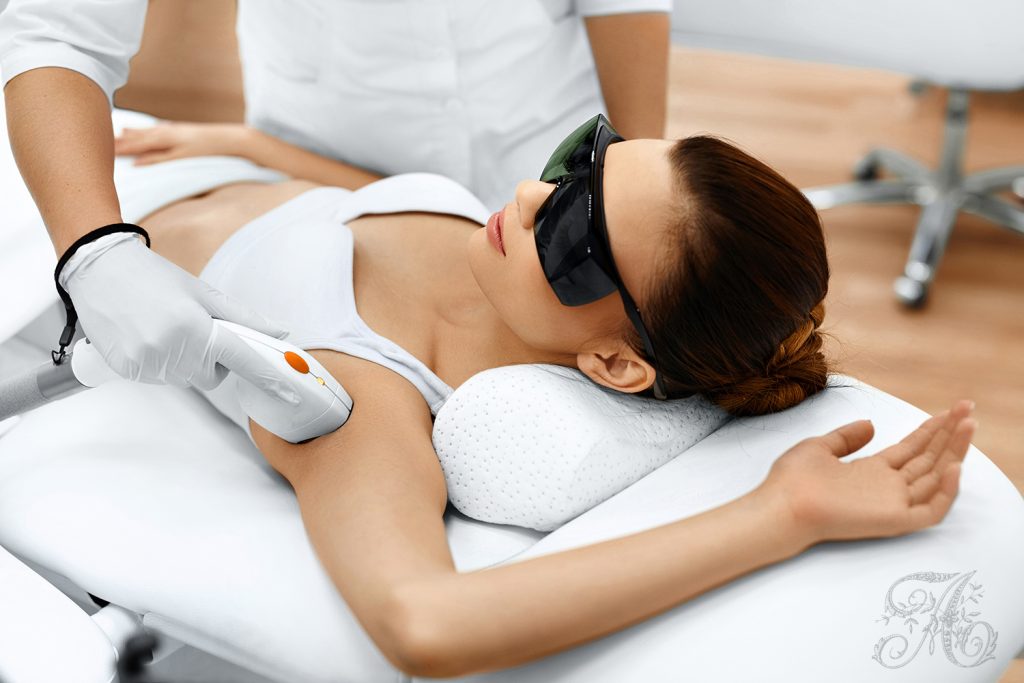 diode laser at med spa