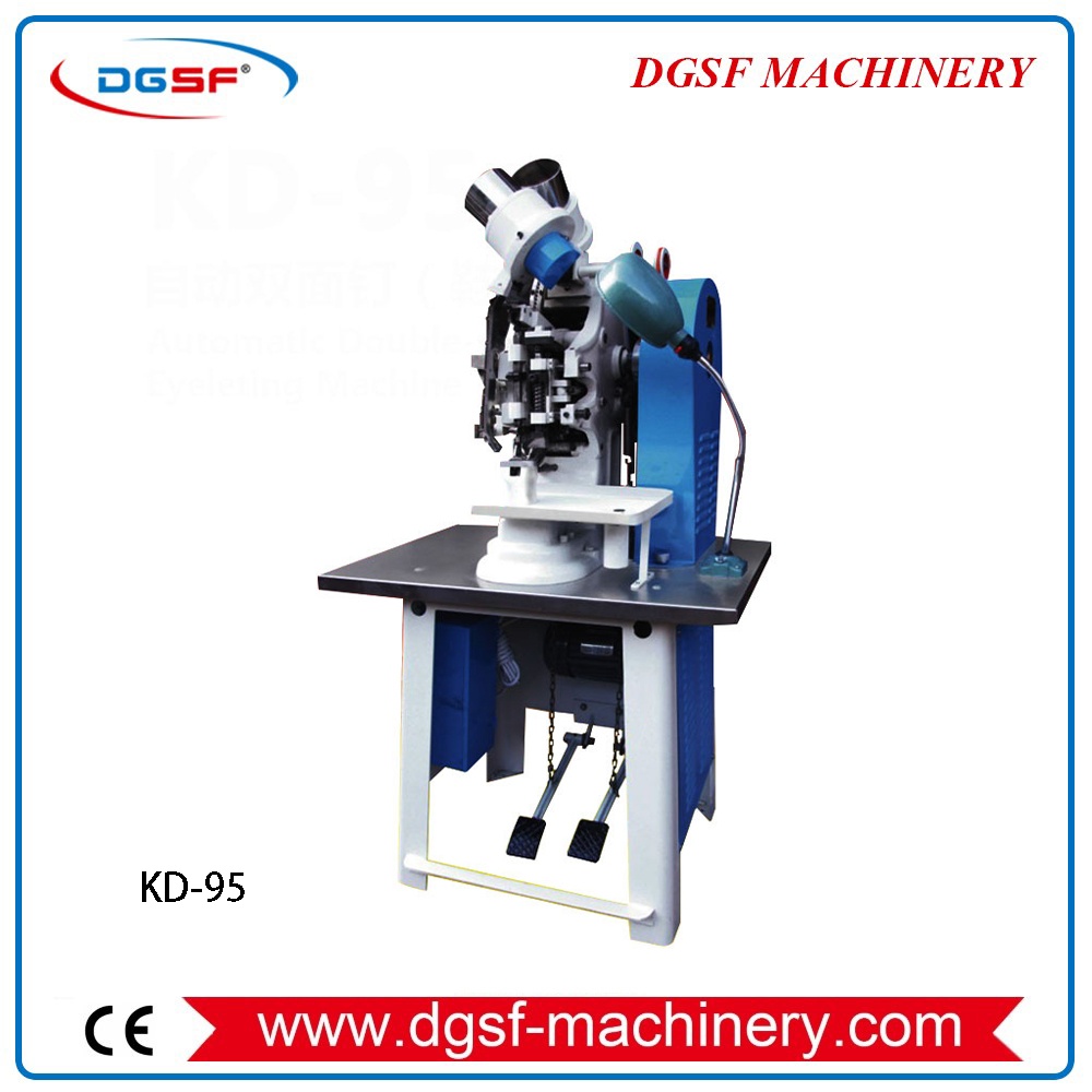 KD-95 Automatic Double-side Eyeleting Machine (1) KD-95 Automatic Double-side Eyeleting Machine (1)
