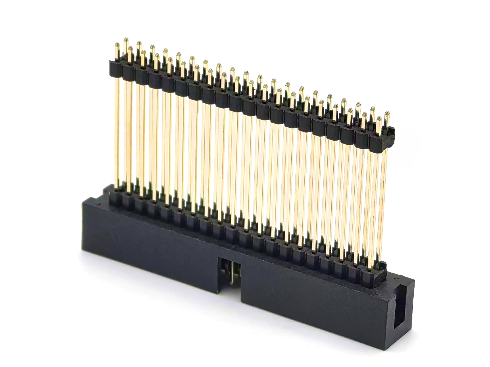 2.54mm Pitch Box Header Connector Straight Add Pin Header Plastic H13.8mm 2*20P 2.54mm Pitch Box Header Connector Straight Add Pin Header Plastic H13.8mm 2*20P