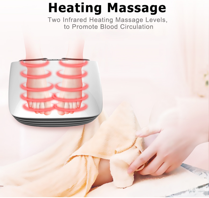 kneading roller foot massager