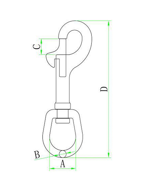 carabiner with hook