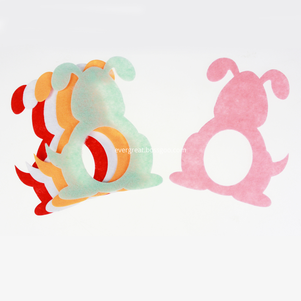 Felt doggy shape Felt doggy shape