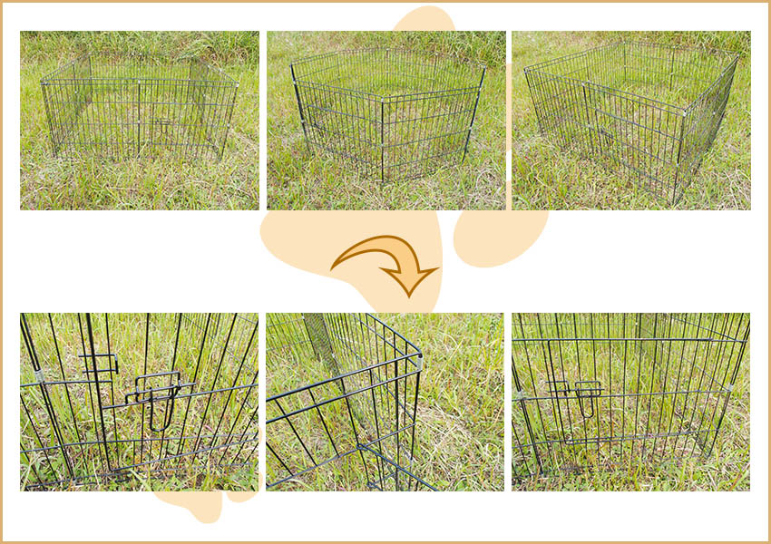 parc pliant pour chien folding pet dog playpen