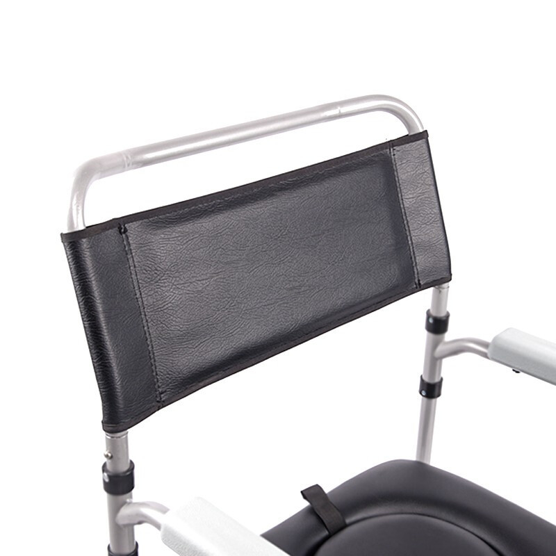 Designed for Have Difficulty in Moving Elder 350lbs Bearing Anti-slip Superior Quality Aluminium Alloy Simple Commode Chair6 Designed for Have Difficulty in Moving Elder 350lbs Bearing Anti-slip Superior Quality Aluminium Alloy Simple Commode Chair6