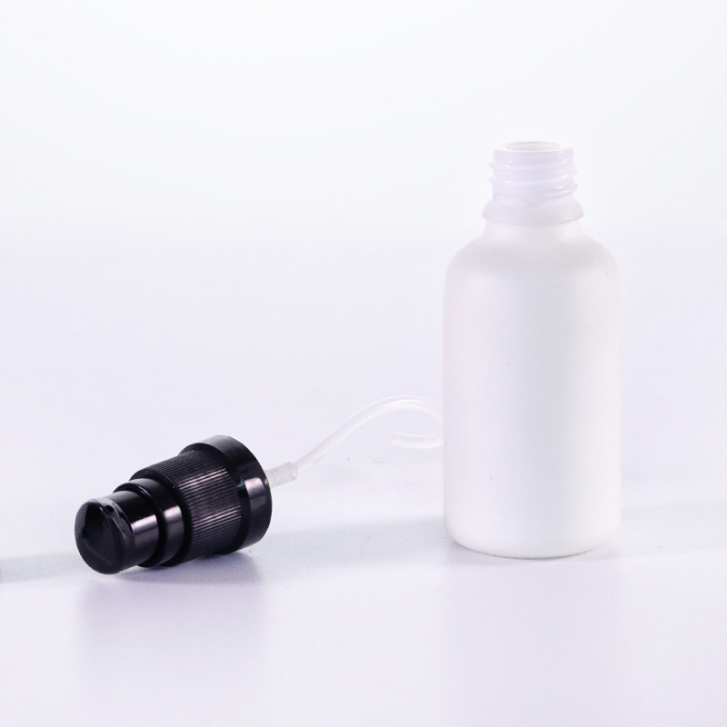 White Glass Lotion Bottle With Pump2 Jpg White Glass Lotion Bottle With Pump2 Jpg