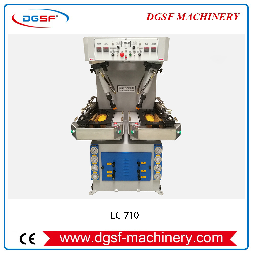 LC-710 Walled-Type Hydraulic Sole Attaching Machine LC-710 Walled-Type Hydraulic Sole Attaching Machine