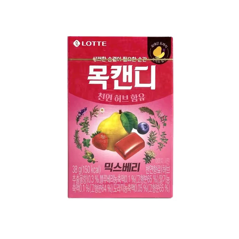 Lotte Throat Soothing Drops3 Lotte Throat Soothing Drops3